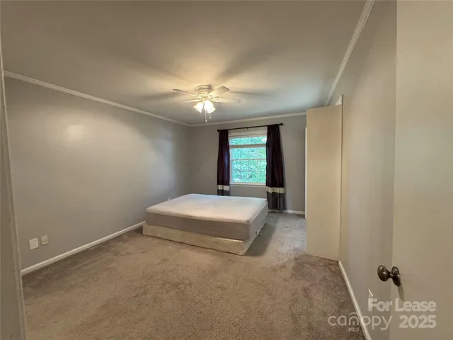 a view of a small space from a window