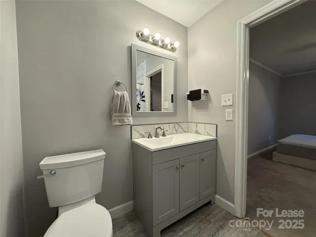a view of a bathroom