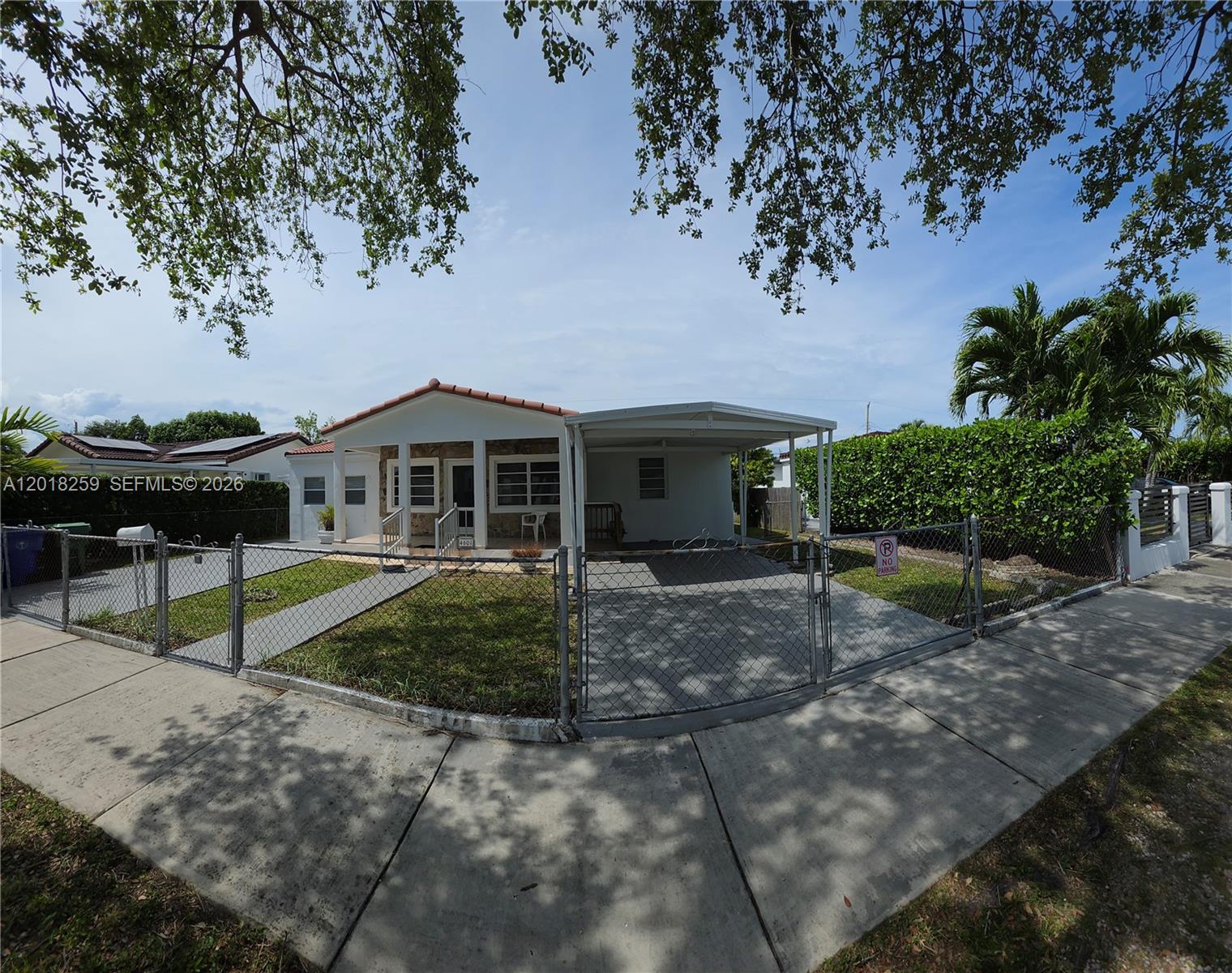 4601 Southwest 5th Street Miami, FL 33134 - Photo 1 of 23 a house view with a garden space