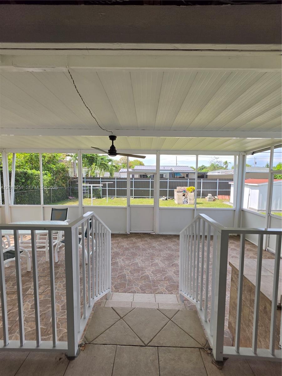 4601 Southwest 5th Street Miami, FL 33134 - Photo 7 of 23 a view of a porch