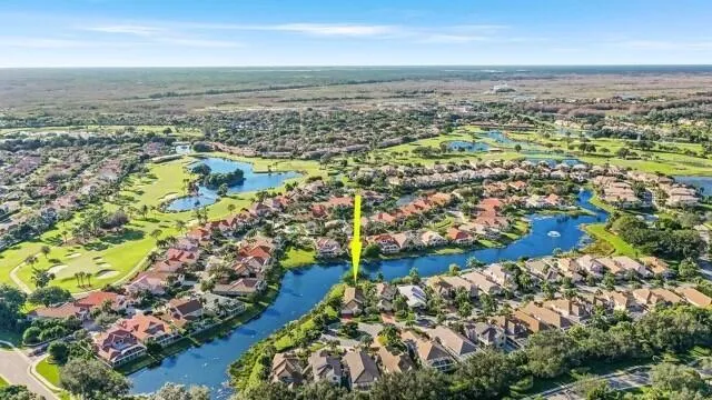 a view of a city with ocean view