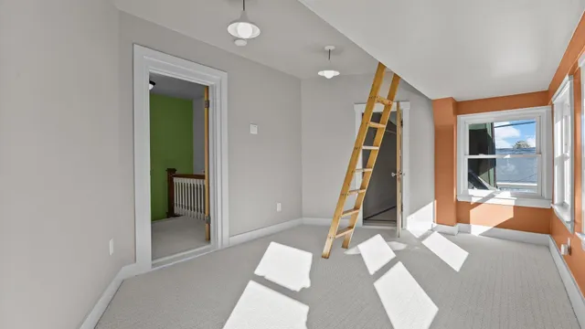 wooden floor in an empty room
