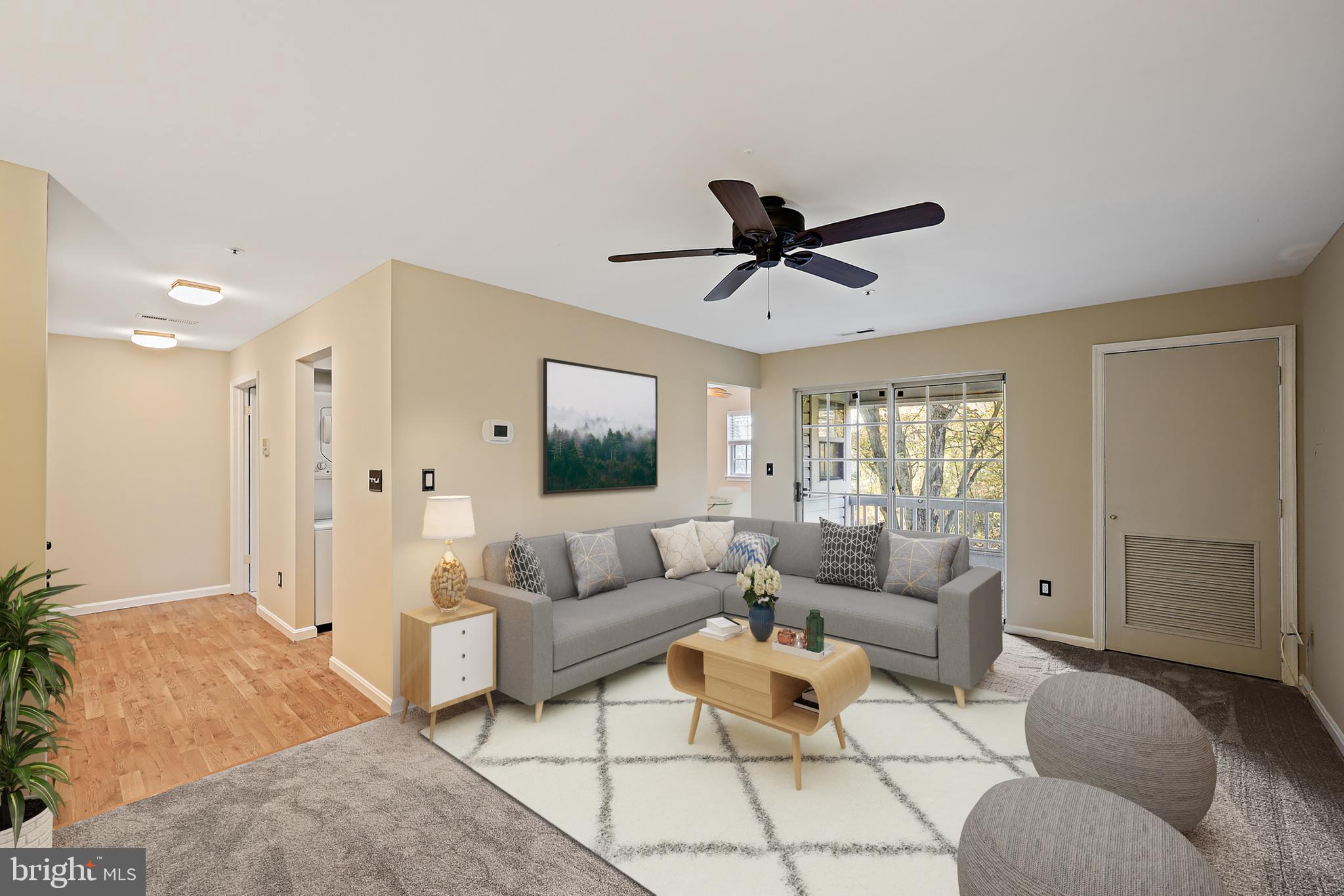 8358 Montgomery Run Road, Unit G Ellicott City, MD 21043 - Photo 11 of 38 Living Room (virtually staged)