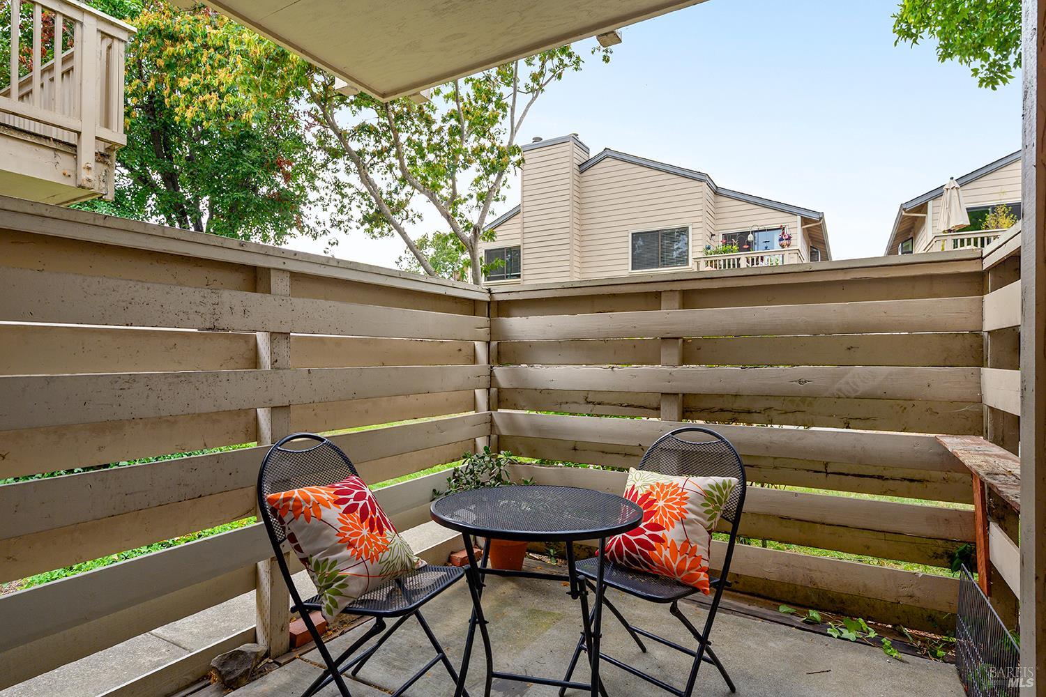 425 Mission Boulevard Santa Rosa, CA 95409 - Photo 13 of 29 Private enclosed patio, mostly covered