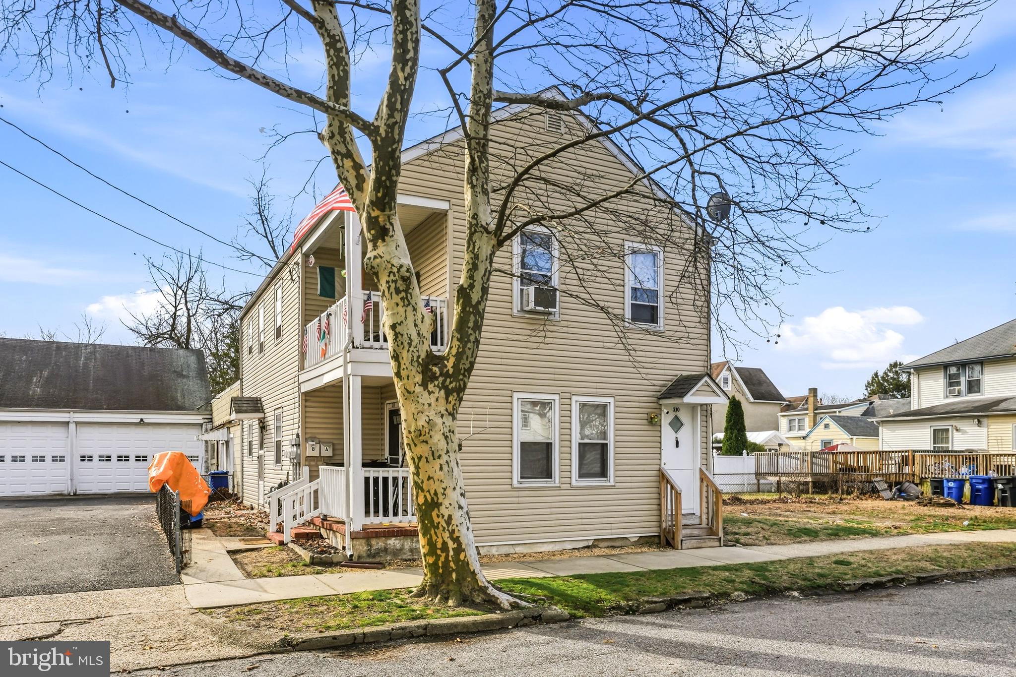 300 Delaware Avenue Riverside, NJ 08075 - Photo 63 of 86 a front view of a house with a yard