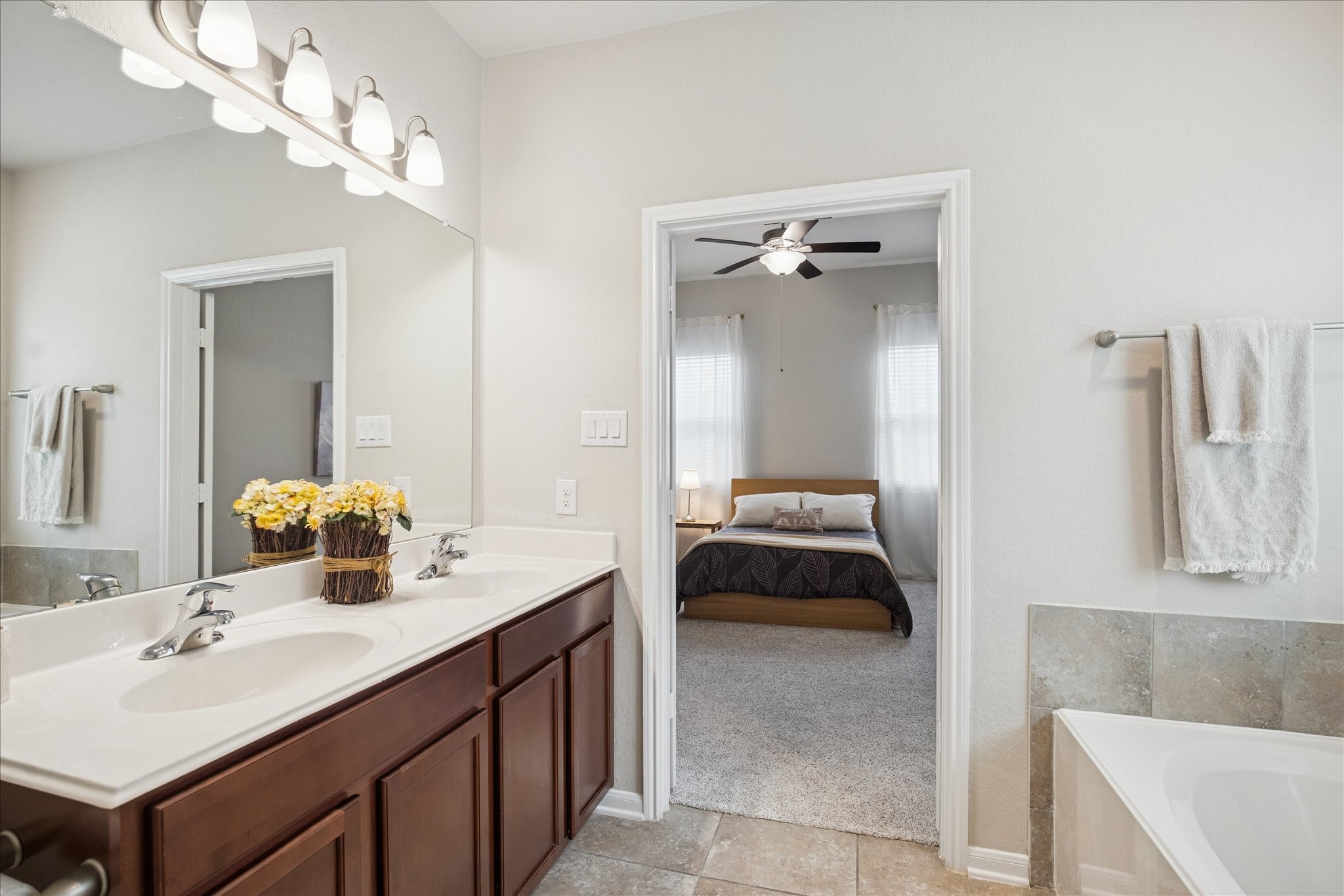 4411 Lone Alcove Drive Spring, TX 77386 - Photo 15 of 30 Alternate view of primary bathroom.