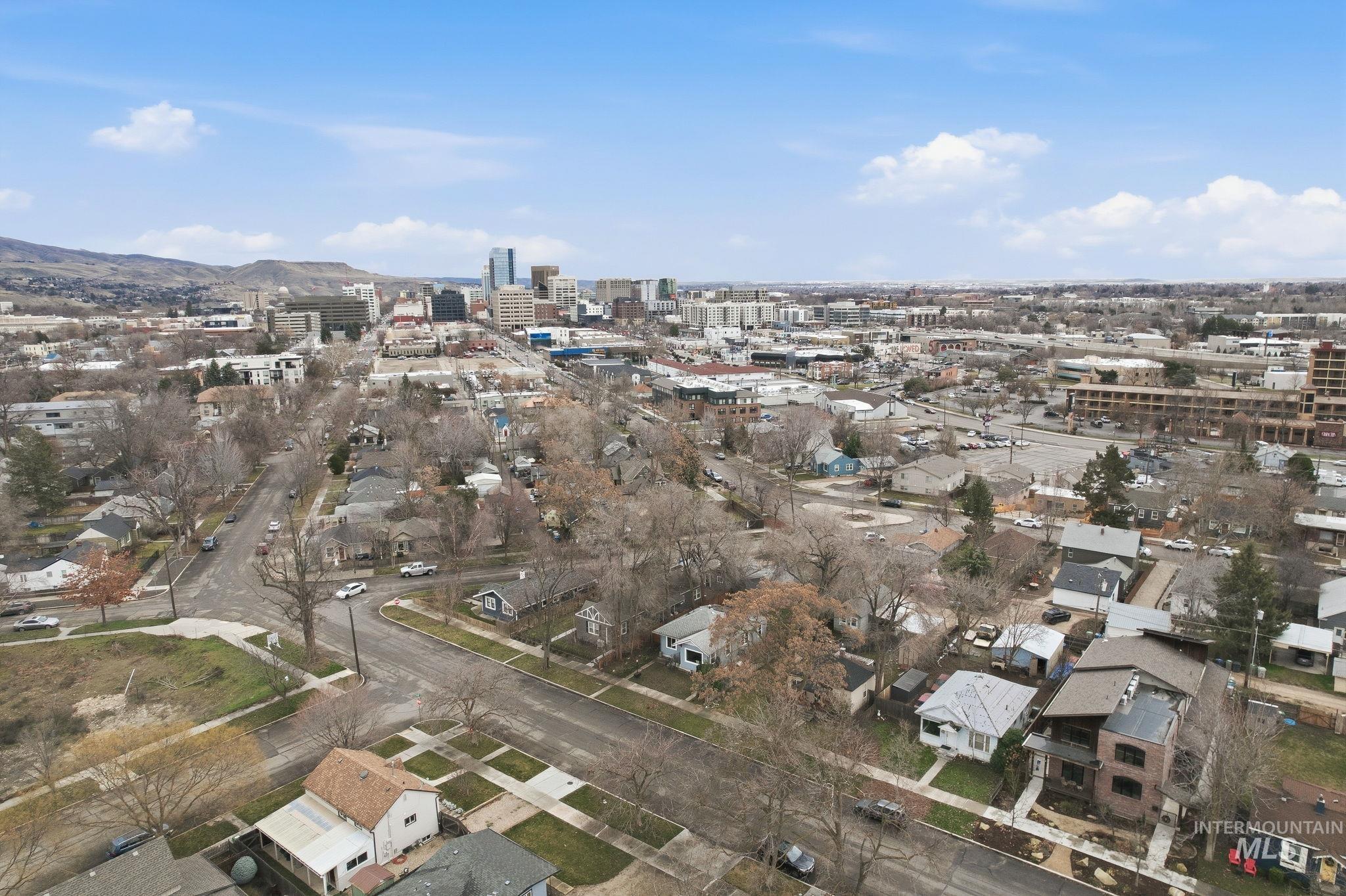 2103 West Bannock Street Boise, ID 83702 - Photo 49 of 49 Aerial overview of property's location with nearby urban area