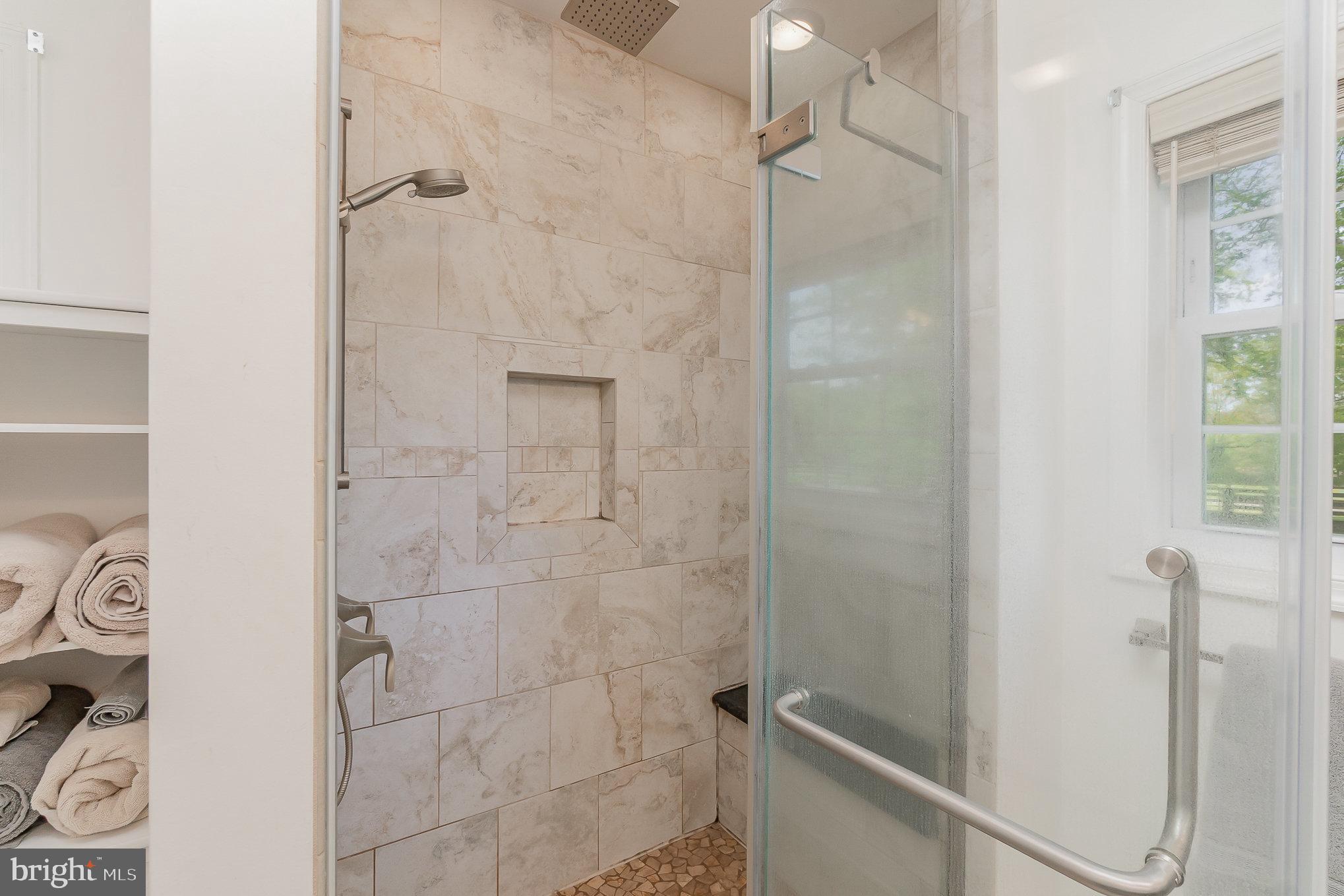 3247 Forge Hill Road Street, MD 21154 - Photo 20 of 49 Detailed tile adds to this lovely shower