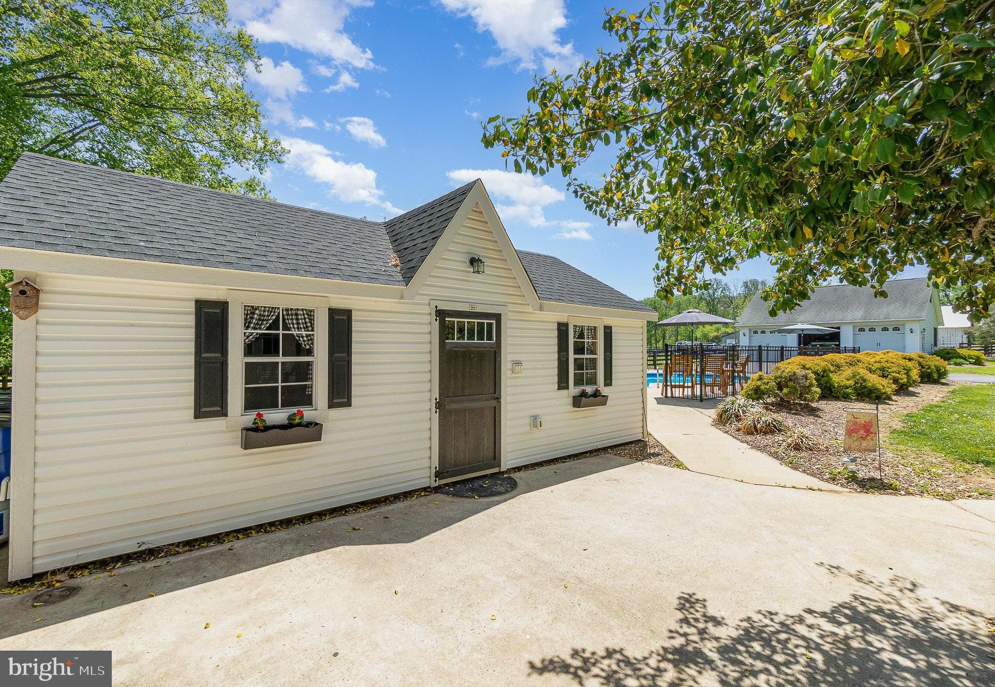 3247 Forge Hill Road Street, MD 21154 - Photo 40 of 49 Amish built shed w/ elec, pool house or workshop