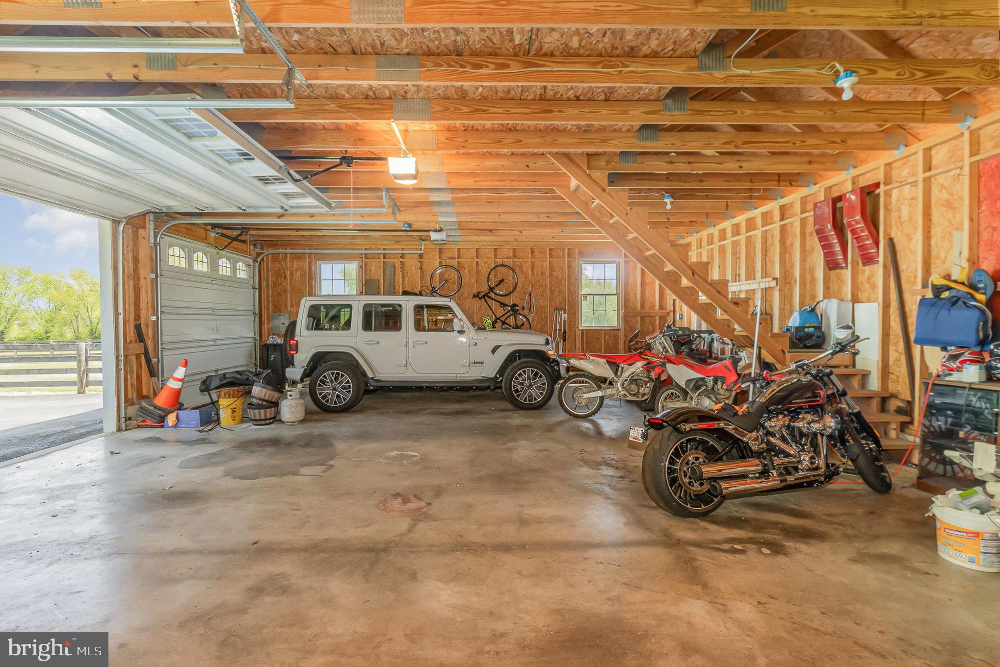 3247 Forge Hill Road Street, MD 21154 - Photo 44 of 49 Interior Garage 9ft ceilings & Storage Galore!