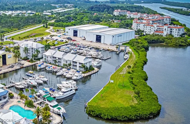 a view of lake with city view