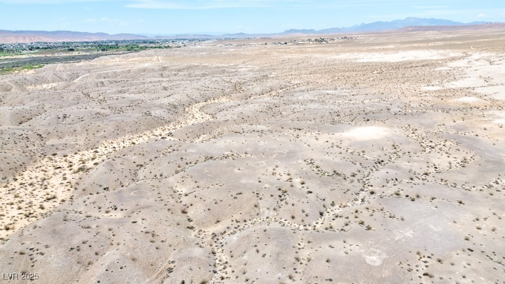 0 Lewis Overton, NV 89040 - Photo 3 of 15 Bird's eye view featuring a mountain view and a de