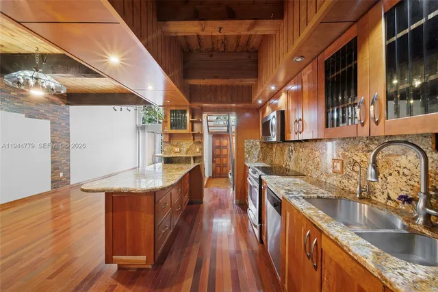 a view of washer and dryer in a refrigerator
