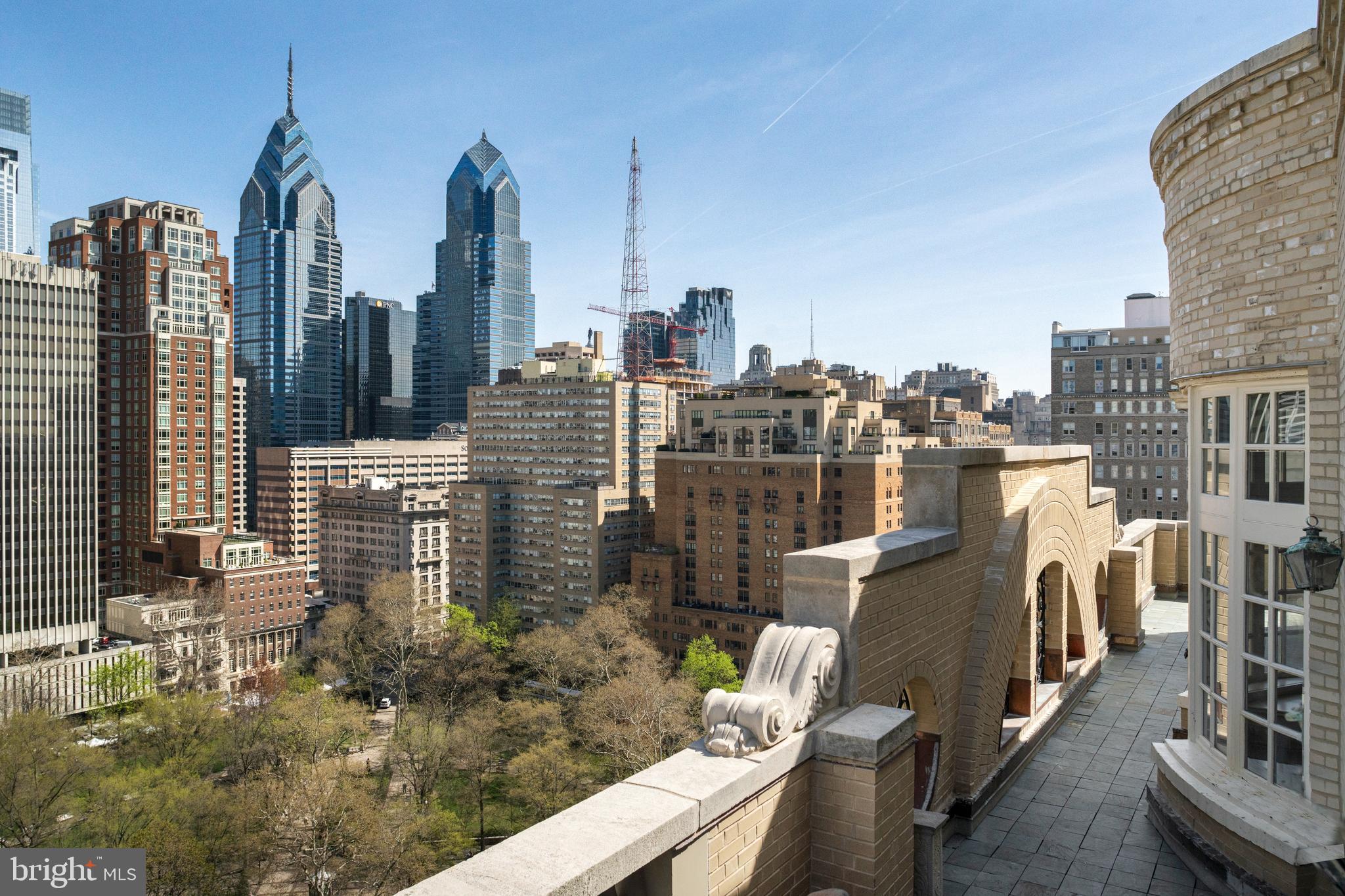 1900 Rittenhouse Square, Unit PH Philadelphia, PA 19103 - Photo 47 of 66 Northern Terrace