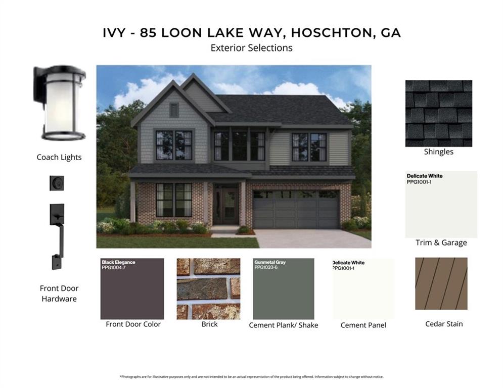 85 Loon Lk Way Hoschton, GA 30548 - Photo 6 of 9 a picture of a floor plan