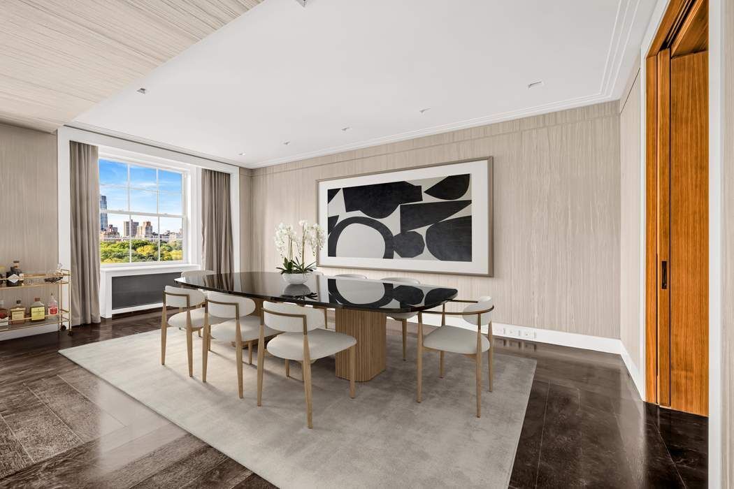 825 5th Avenue, Unit 12C Manhattan, NY 10065 - Photo 4 of 15 a dining room with furniture and window