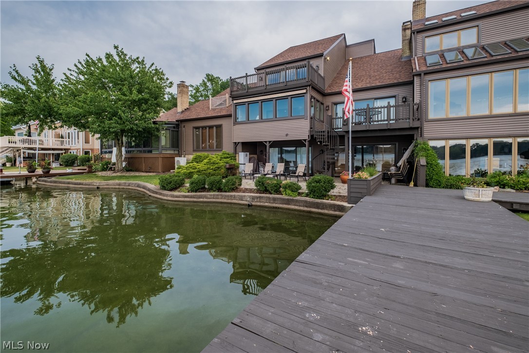 1415 Harbor Drive Northwest Canton, OH 44708 - Photo 45 of 46 View of dock with a water view