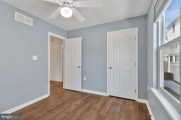 wooden floor in an empty room