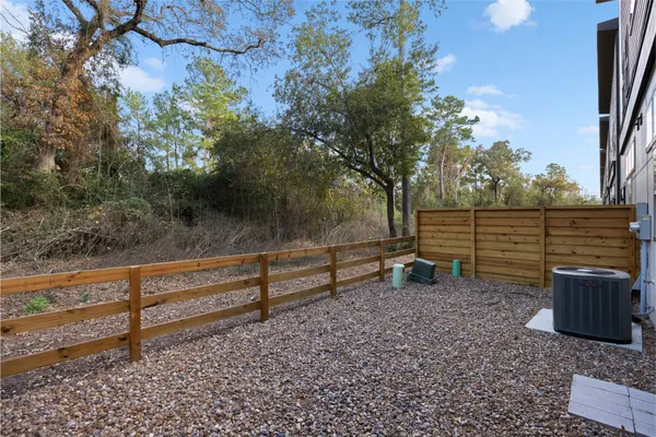 a view of outdoor space with seating area