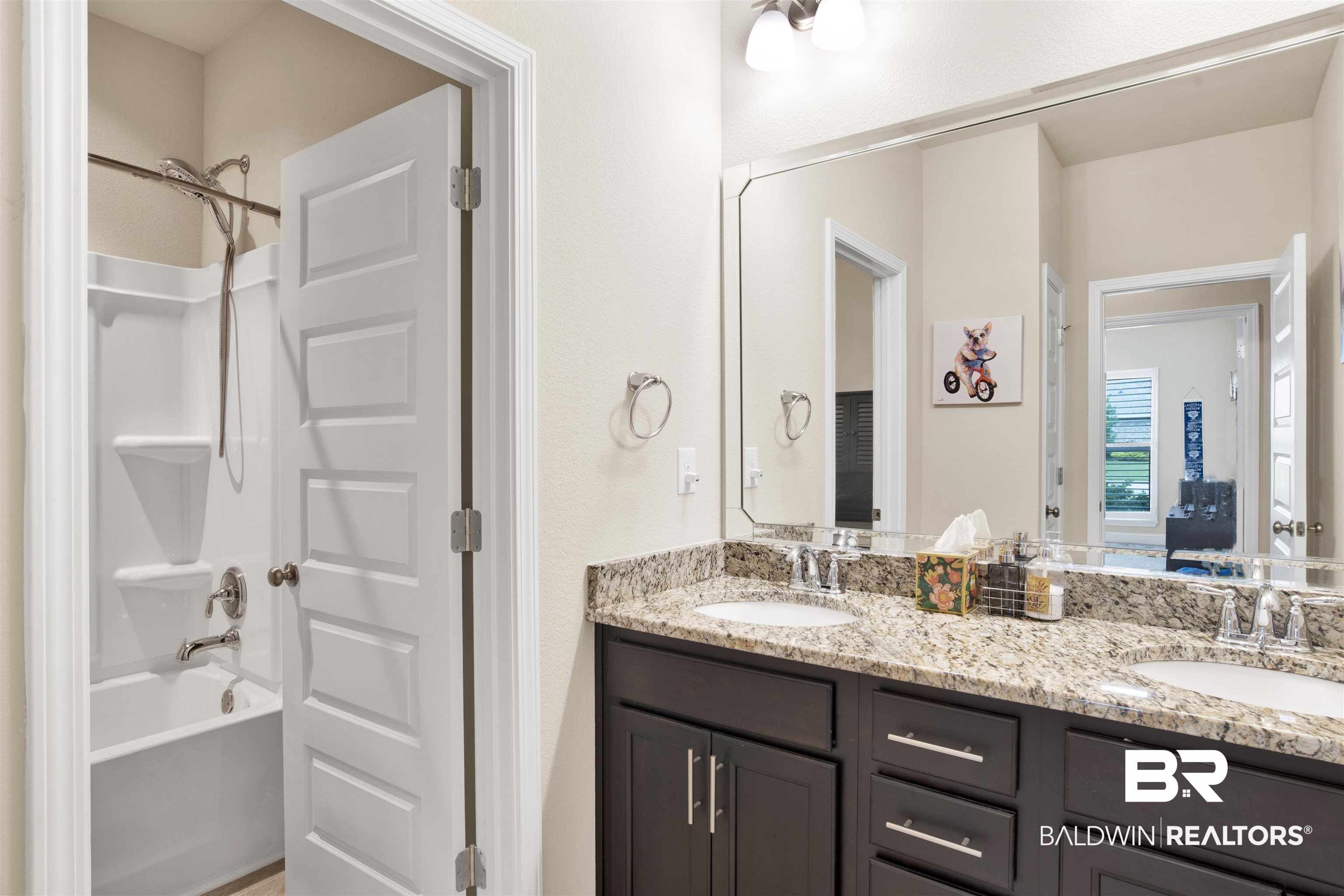 4196 Inverness Circle Gulf Shores, AL 36542 - Photo 25 of 43 Guest Bathroom #1 with separate water closet