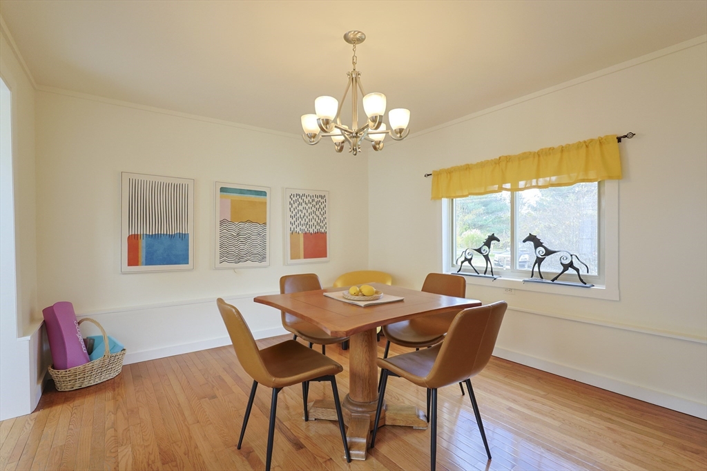 16 East New Lenox Road Lenox, MA 01240 - Photo 12 of 29 a dining room with furniture a large window and wooden floor