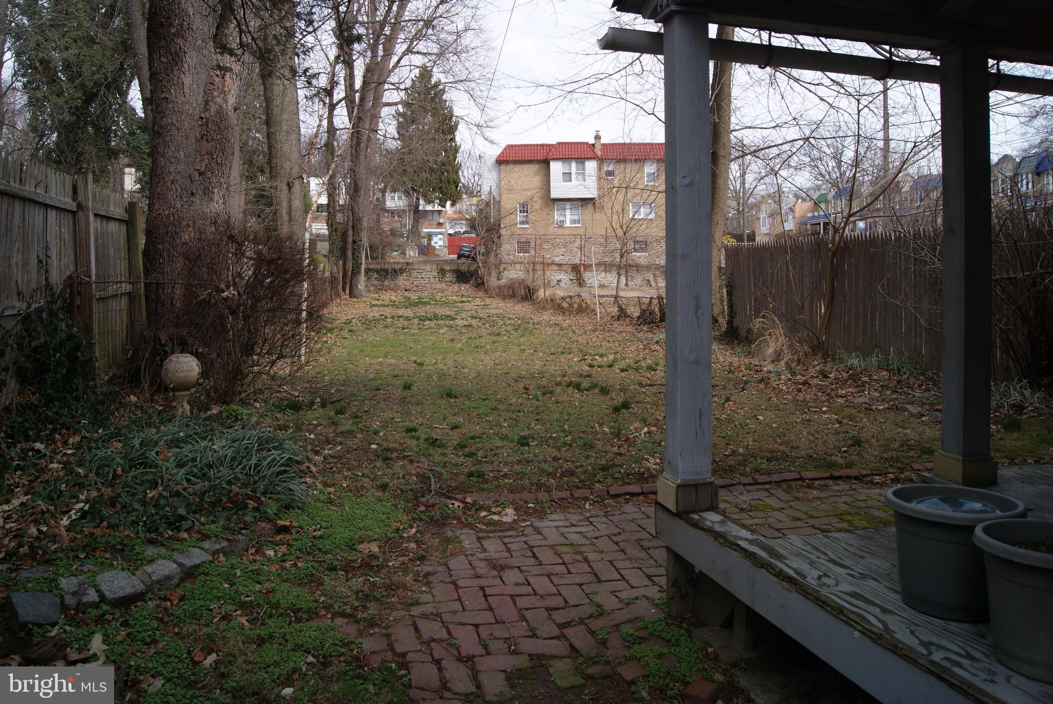 7005 Cresheim Road Philadelphia, PA 19119 - Photo 4 of 39 Rear Yard