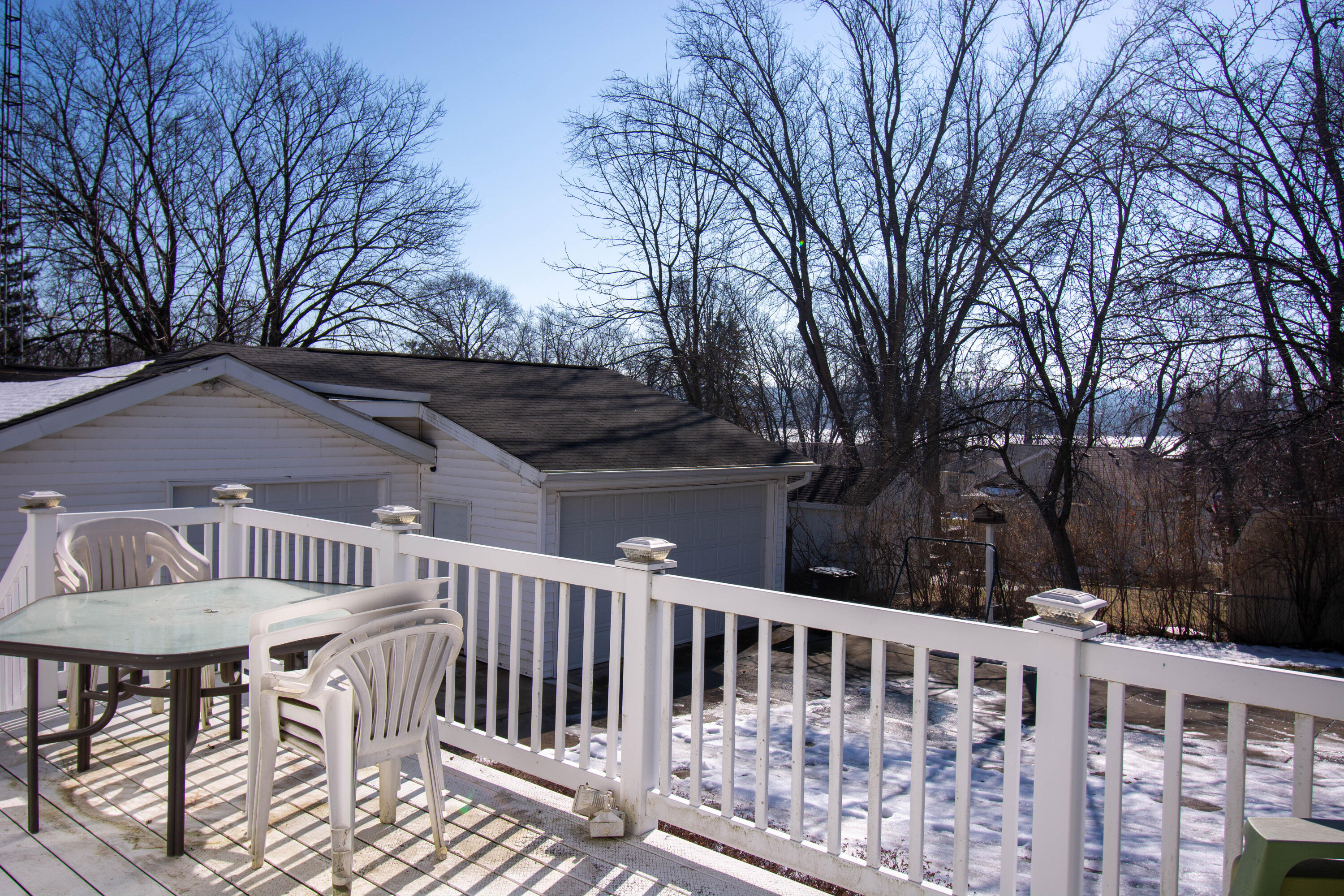 N3220 Acacia Road Geneva, WI 53147 - Photo 7 of 27 Side Deck W/View to Lake