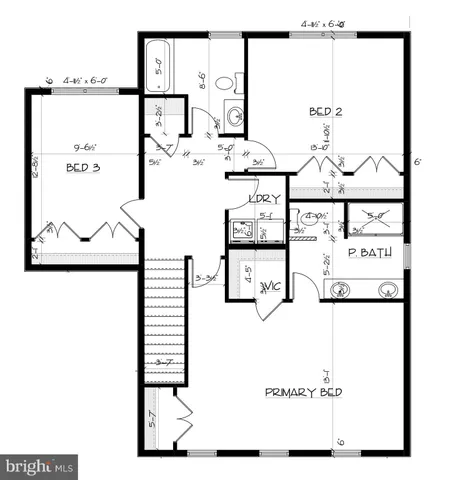 an aerial view of a house with outdoor space and city view