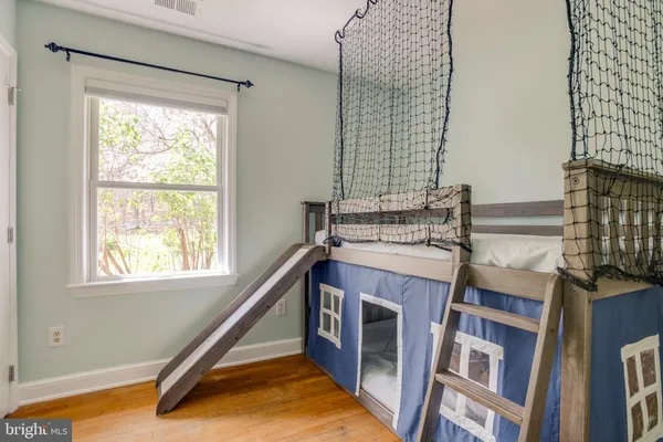an aerial view of residential house with outdoor space