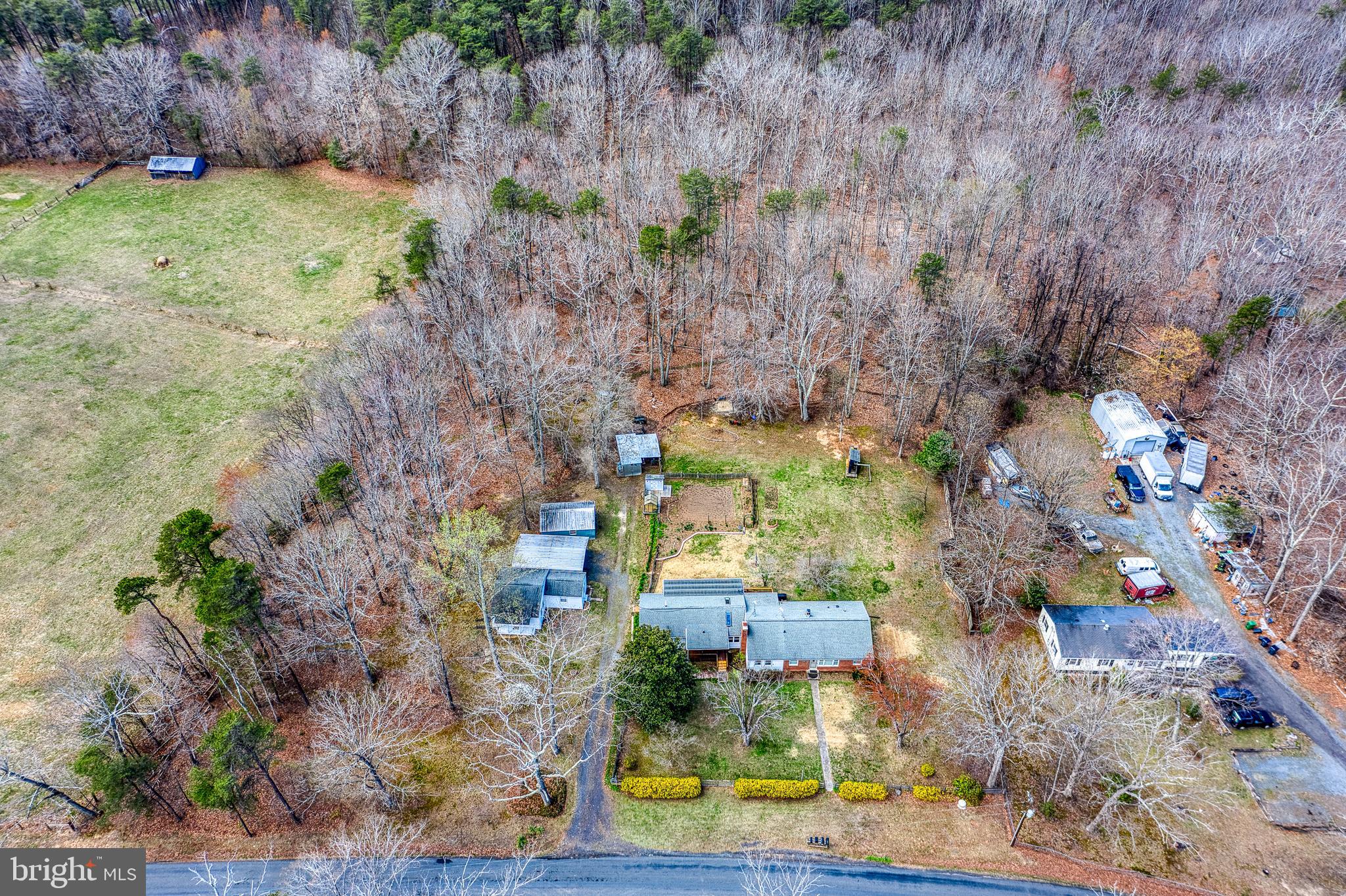 20174 Edwards Shop Road Elkwood, VA 22718 - Photo 26 of 54 an aerial view of residential house with outdoor space