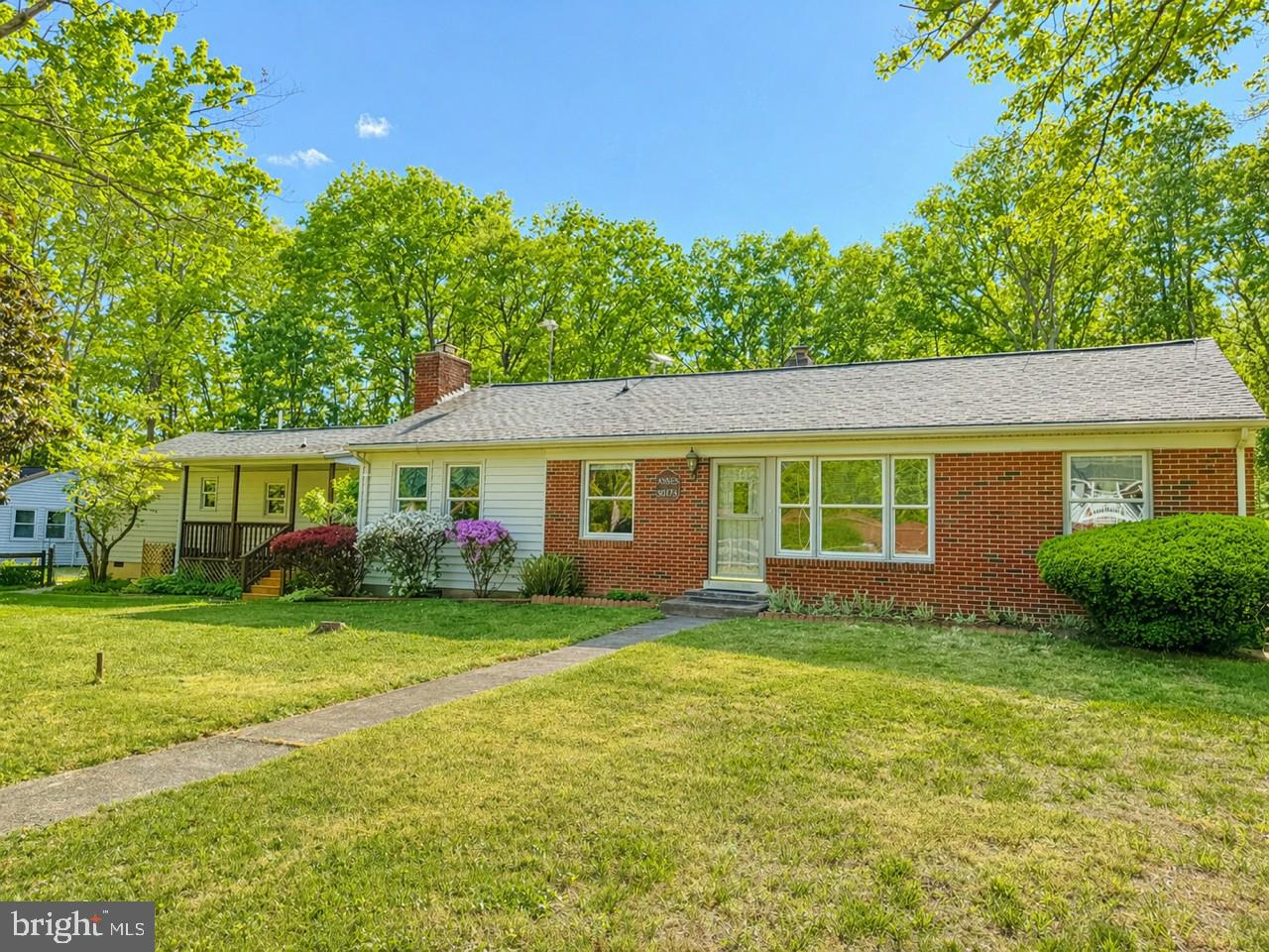 20174 Edwards Shop Road Elkwood, VA 22718 - Photo 37 of 92 a view of a house with a big yard and large trees