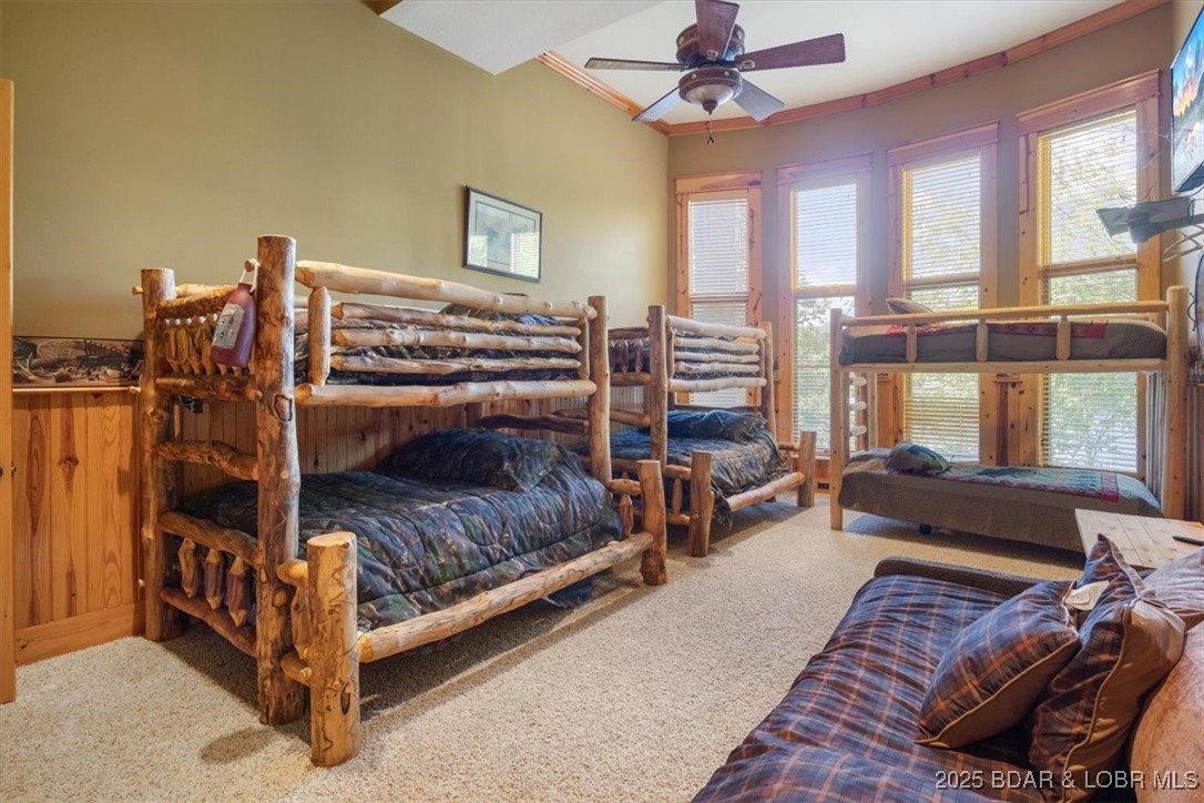626 Grand Cove Road Sunrise Beach, MO 65079 - Photo 36 of 88 Rustic Bunkbeds on lower level