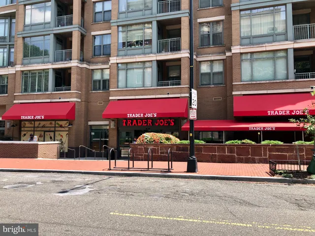 a view of a building door