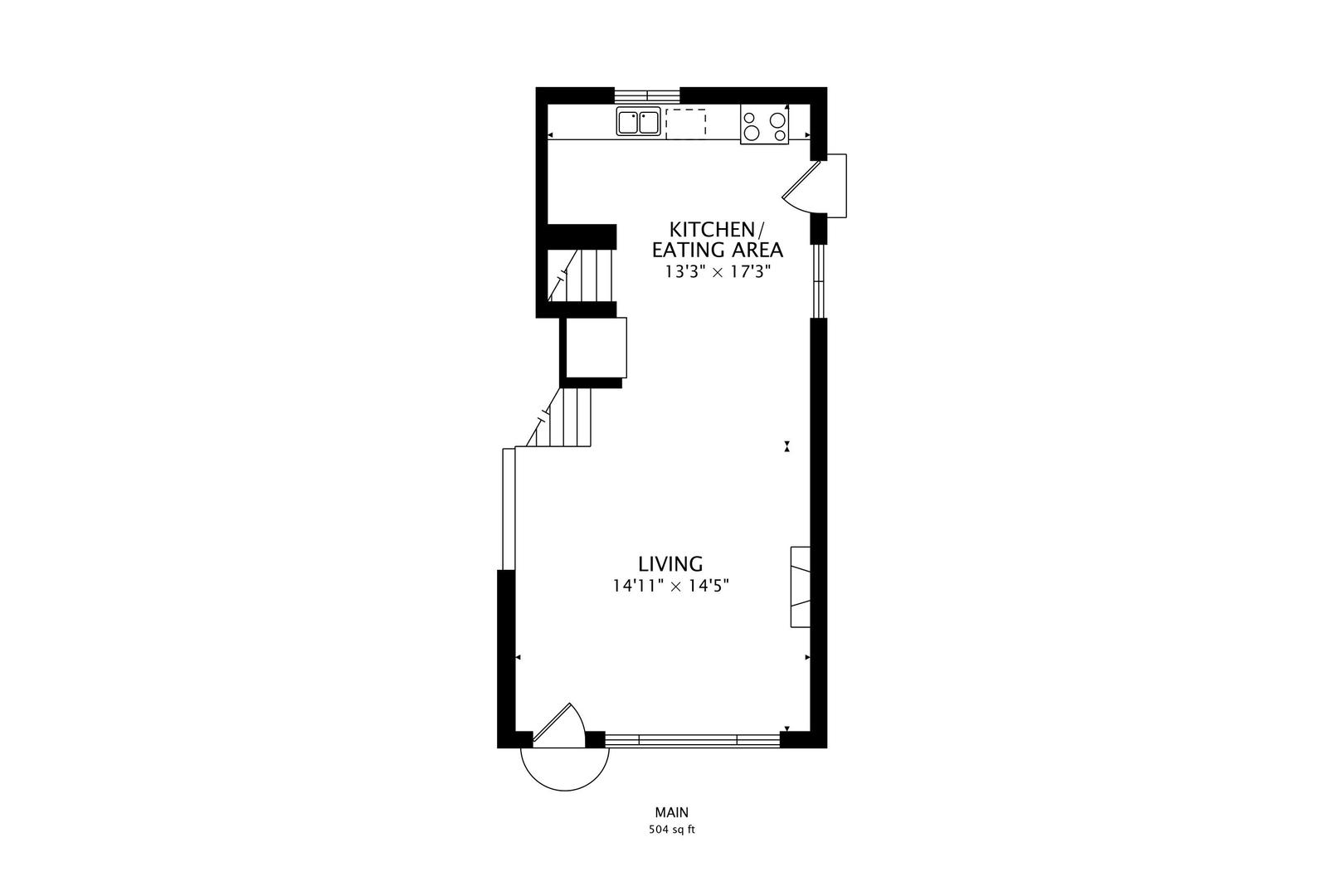 921 Crockett Avenue Addison, IL 60101 - Photo 32 of 34 a picture of a floor plan
