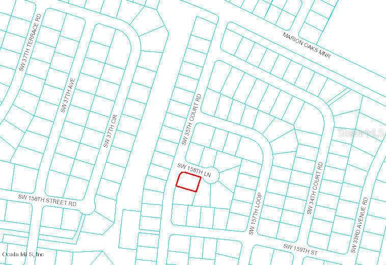 0 Southwest 35th Court Road Ocala, FL 34473 - Photo 1 of 1 equity r3 lot map