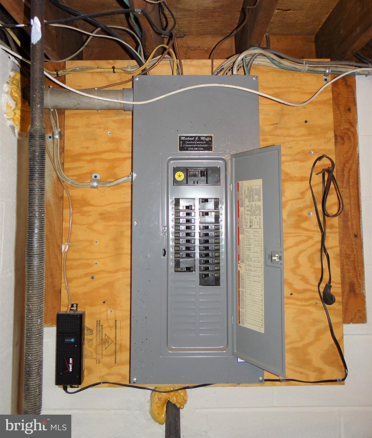 1003 Clymer Road Hatfield, PA 19440 - Photo 29 of 34 Basement - Upgraded 200 amp. Main Electric Panel