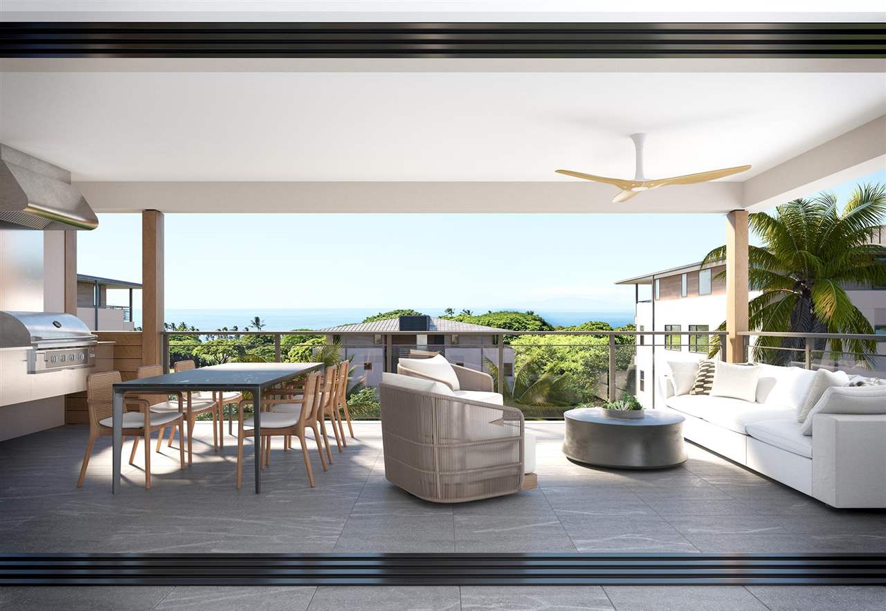 82 Kai Malu Drive, Unit 101 Kihei, HI 96753 - Photo 7 of 9 a view of a dining room with furniture and a potted plant