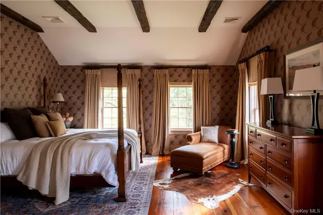 a front view of a house with patio