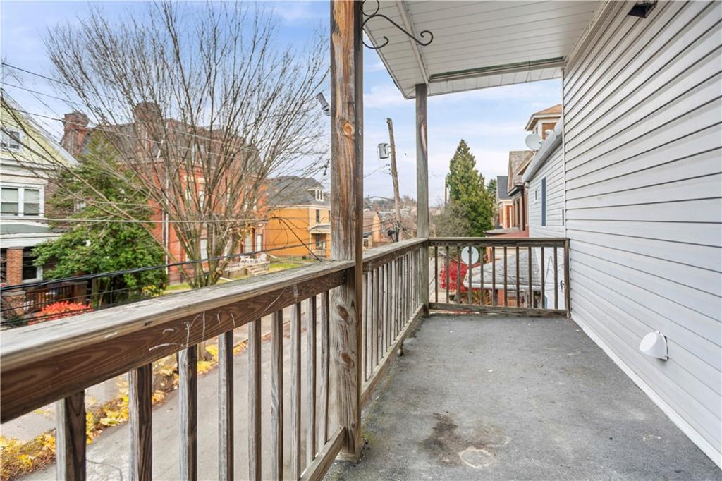 1524 Froman Street Pittsburgh, PA 15212 - Photo 21 of 48 a view of a street view from a balcony