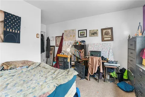 a view of a storage room