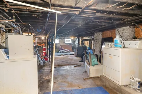 a view of balcony with chairs