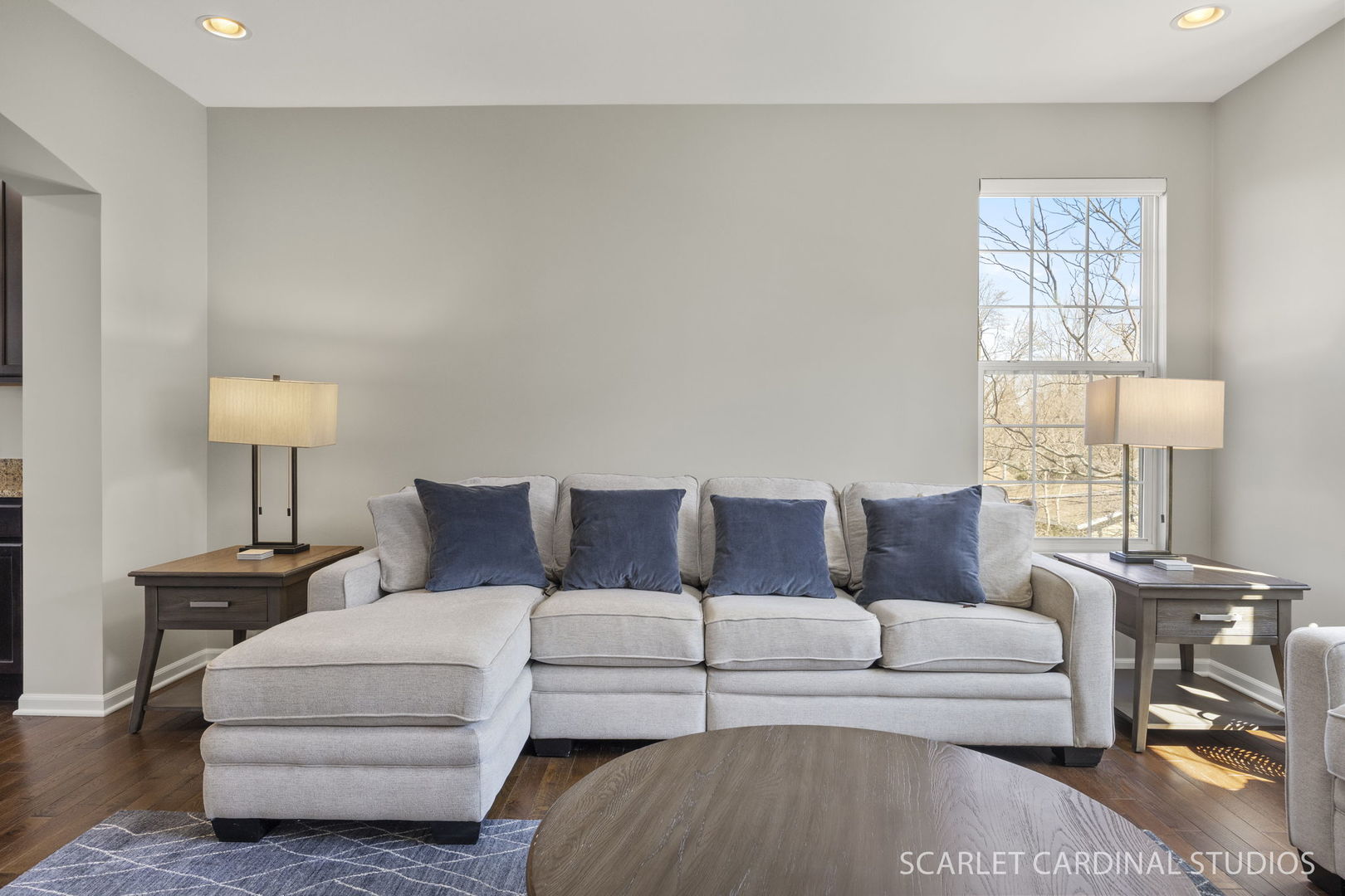 259 Bennett Drive Carol Stream, IL 60188 - Photo 13 of 31 a living room with furniture and a lamp