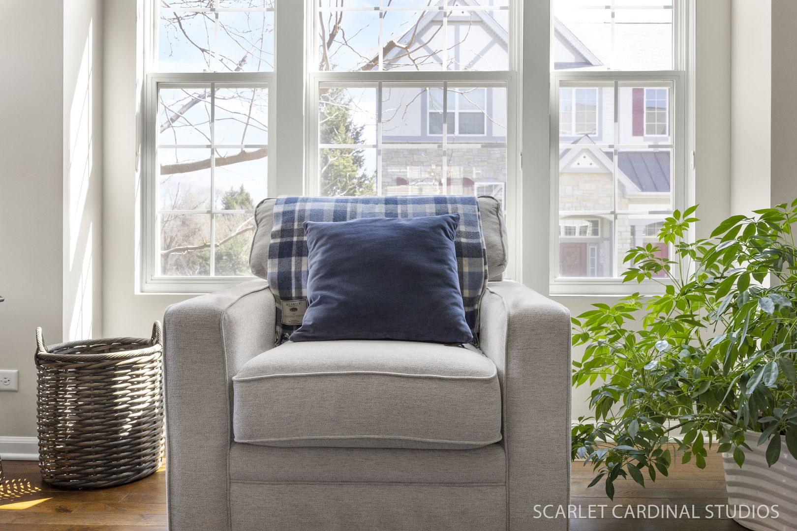 259 Bennett Drive Carol Stream, IL 60188 - Photo 15 of 31 a living room with furniture and a potted plant