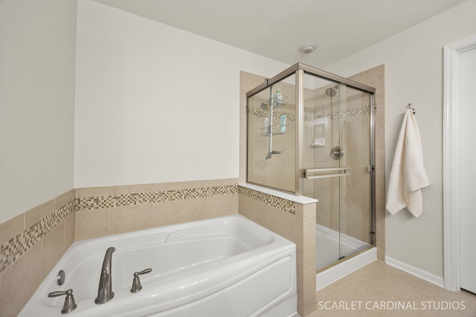 259 Bennett Drive Carol Stream, IL 60188 - Photo 24 of 31 a bathroom with a bathtub and a shower