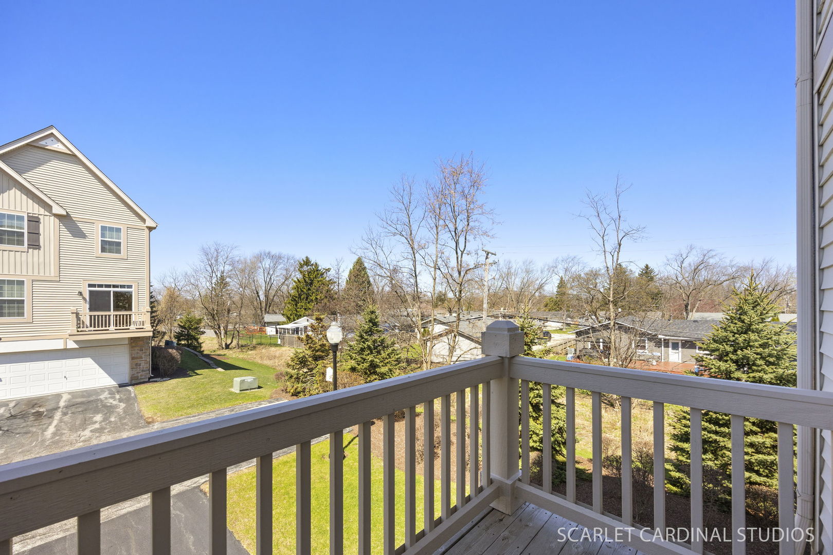 259 Bennett Drive Carol Stream, IL 60188 - Photo 30 of 31 a view of a balcony with trees