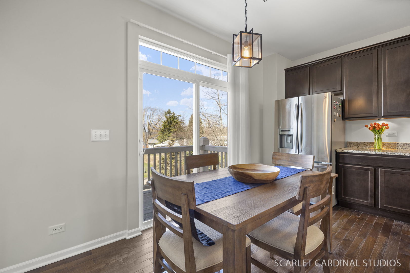 259 Bennett Drive Carol Stream, IL 60188 - Photo 8 of 31 a view of a dining room with furniture window and outside view