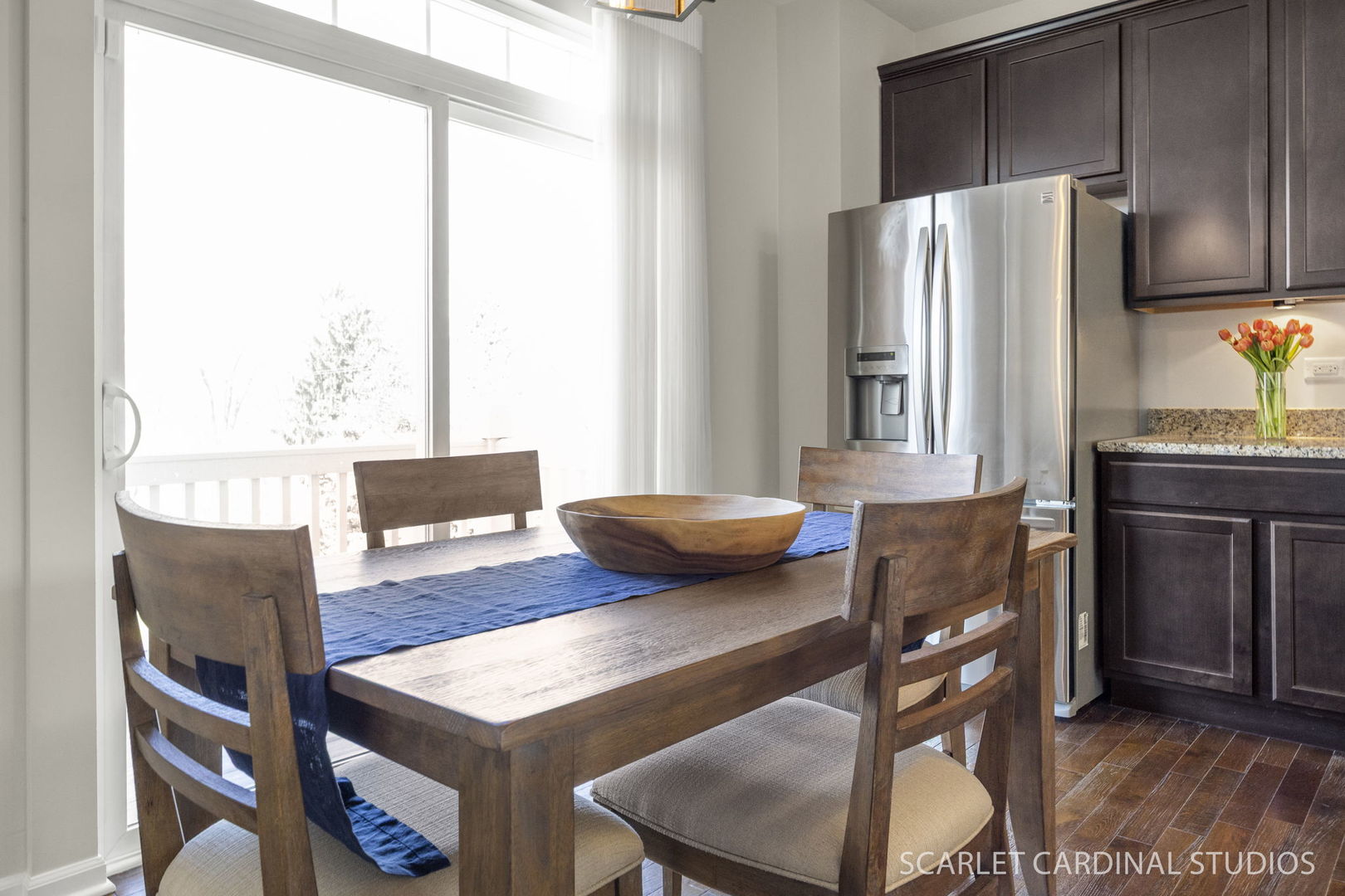 259 Bennett Drive Carol Stream, IL 60188 - Photo 9 of 31 a living room with stainless steel appliances furniture a rug and a window