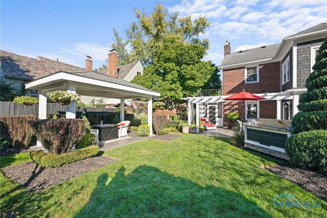 1951 Richmond Road Toledo, OH 43607 - Photo 33 of 45 Enjoy entertaining or quiet relaxation in this backyard oasis