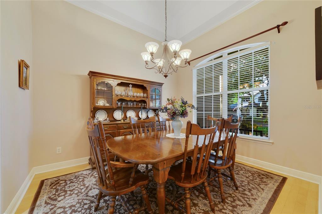 3374 Furlong Way Gotha, FL 34734 - Photo 6 of 38 a view of a dining room with furniture and a chandelier
