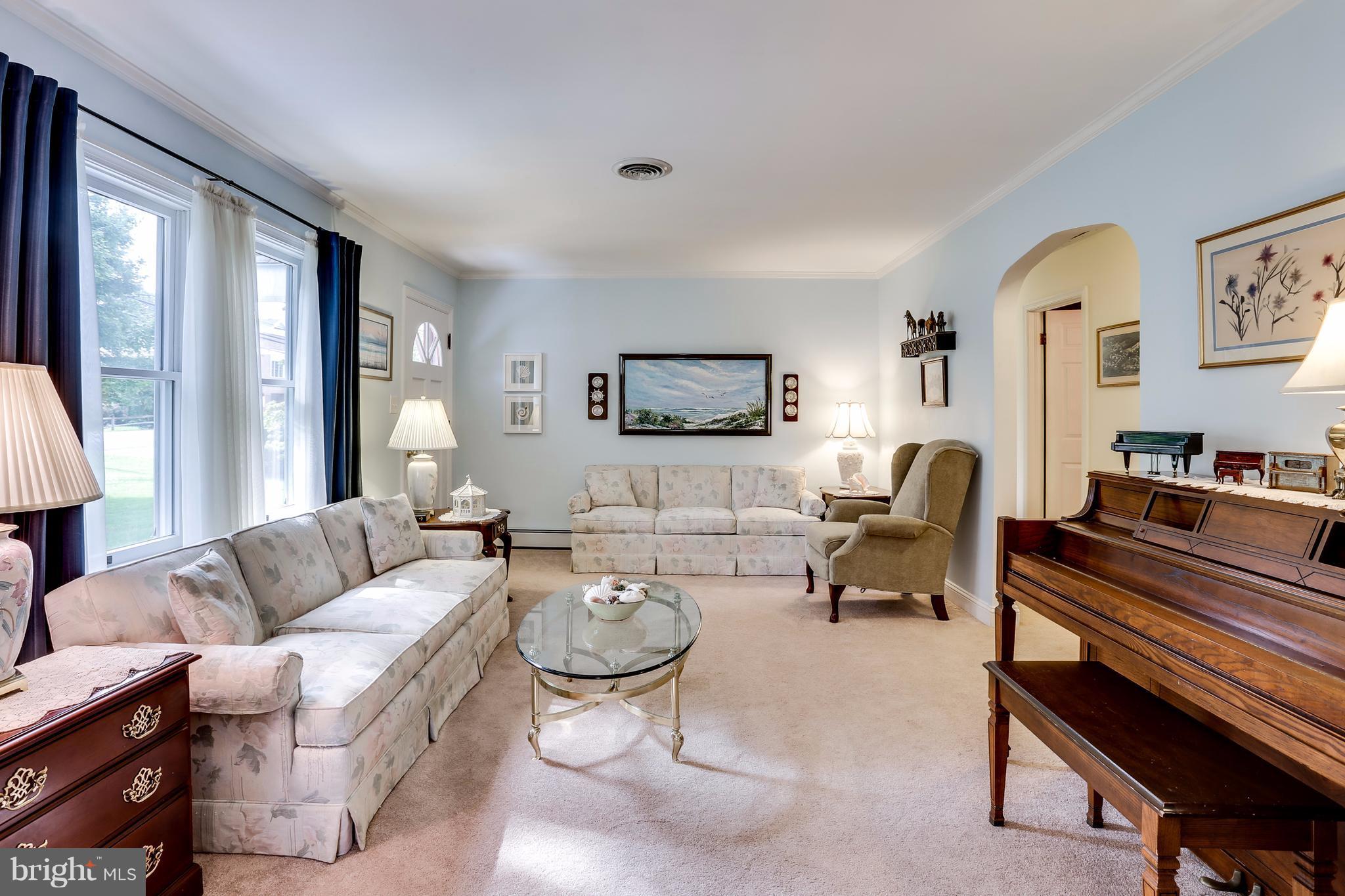 10728 Scaggsville Road Laurel, MD 20723 - Photo 3 of 30 Living Room- Hardwoods Under Carpet!